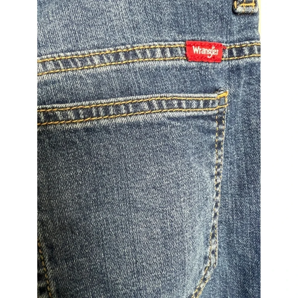 Wrangler Classic Five Star Jeans Boys 14 Husky Blue Denim‎ Medium Wash New A28